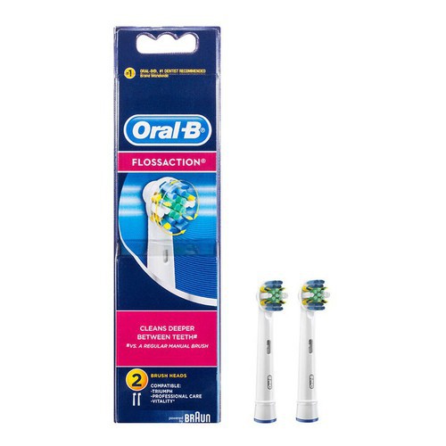Bộ 2 đầu bàn chải điện Oral-B Floss Action Clean