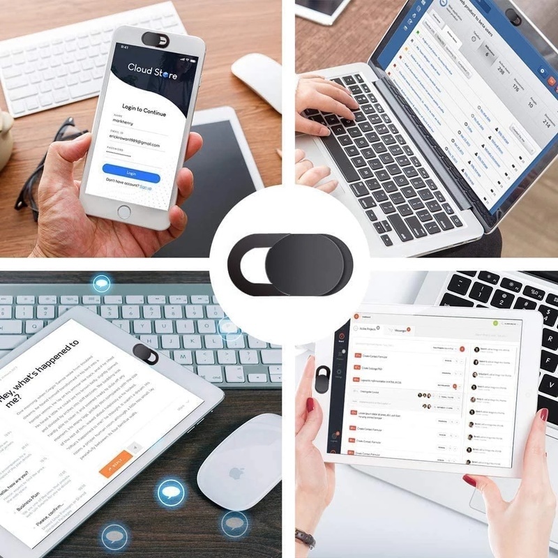 Miếng Dán Bảo Vệ Camera Siêu Mỏng Kiểu Trượt Trượt/Cam Cho Điện Thoại/Máy Tính Bảng/Notebook/Laptop