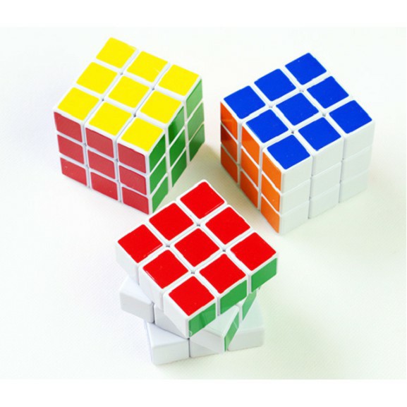 Đồ Chơi Phát Triển Kỹ Năng Rubik 3x3x3 Cao Cấp Đẹp, Xoay Trơn, Không Rít, Độ Bền Cao Chôm Kids