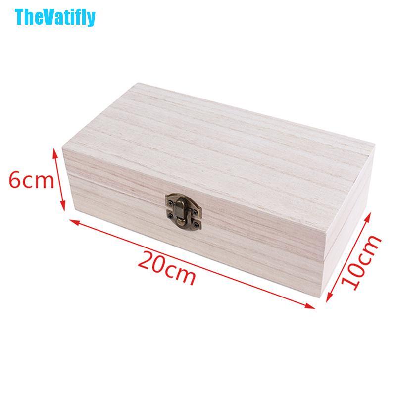 Hộp Gỗ Để Bàn Phong Cách Retro