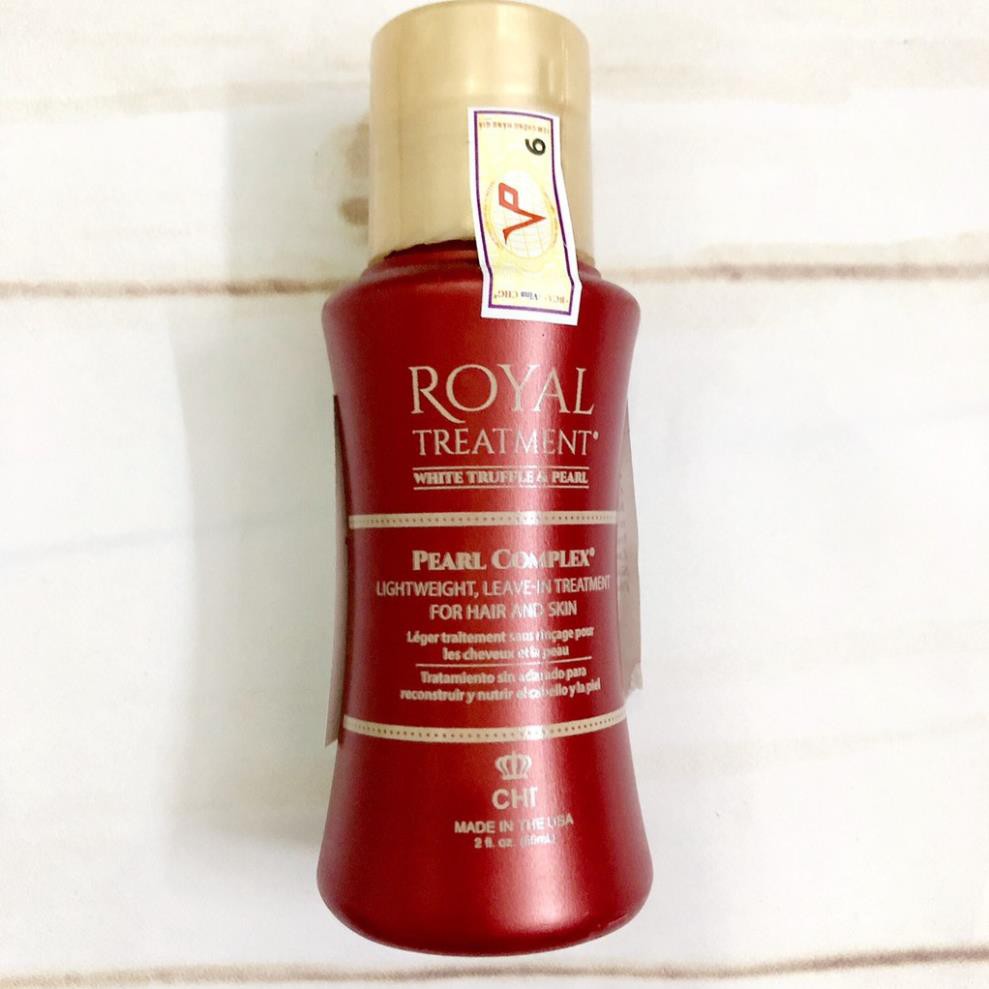 rẻ vô địch rẻ vô địch [chính hãng] Tinh dầu dưỡng tóc Chi Royal cho tóc khô hư tổn 59ml chính hãng chính hãng