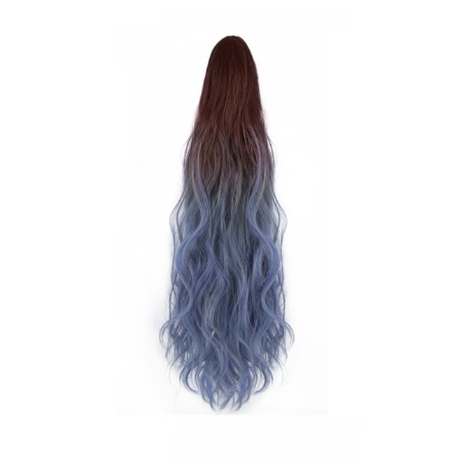 Tóc giả ngoạm xù ombre 😍FREESHIP😍 ngoạm kẹp xù omber Y01