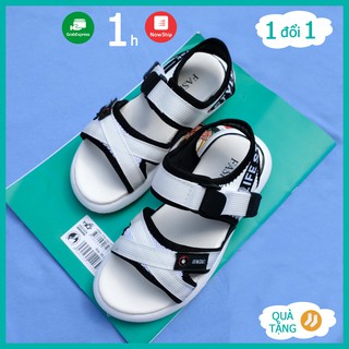 Sandal trẻ em kiểu dây, giày quai hậu nữ sinh màu trắng – May House Shop