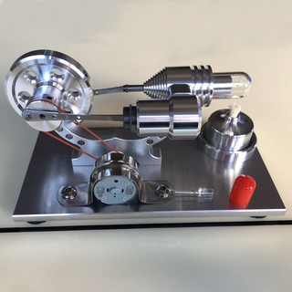 Air Stirling Engine Model Electric Generator Motor Physics Steam Power Toy