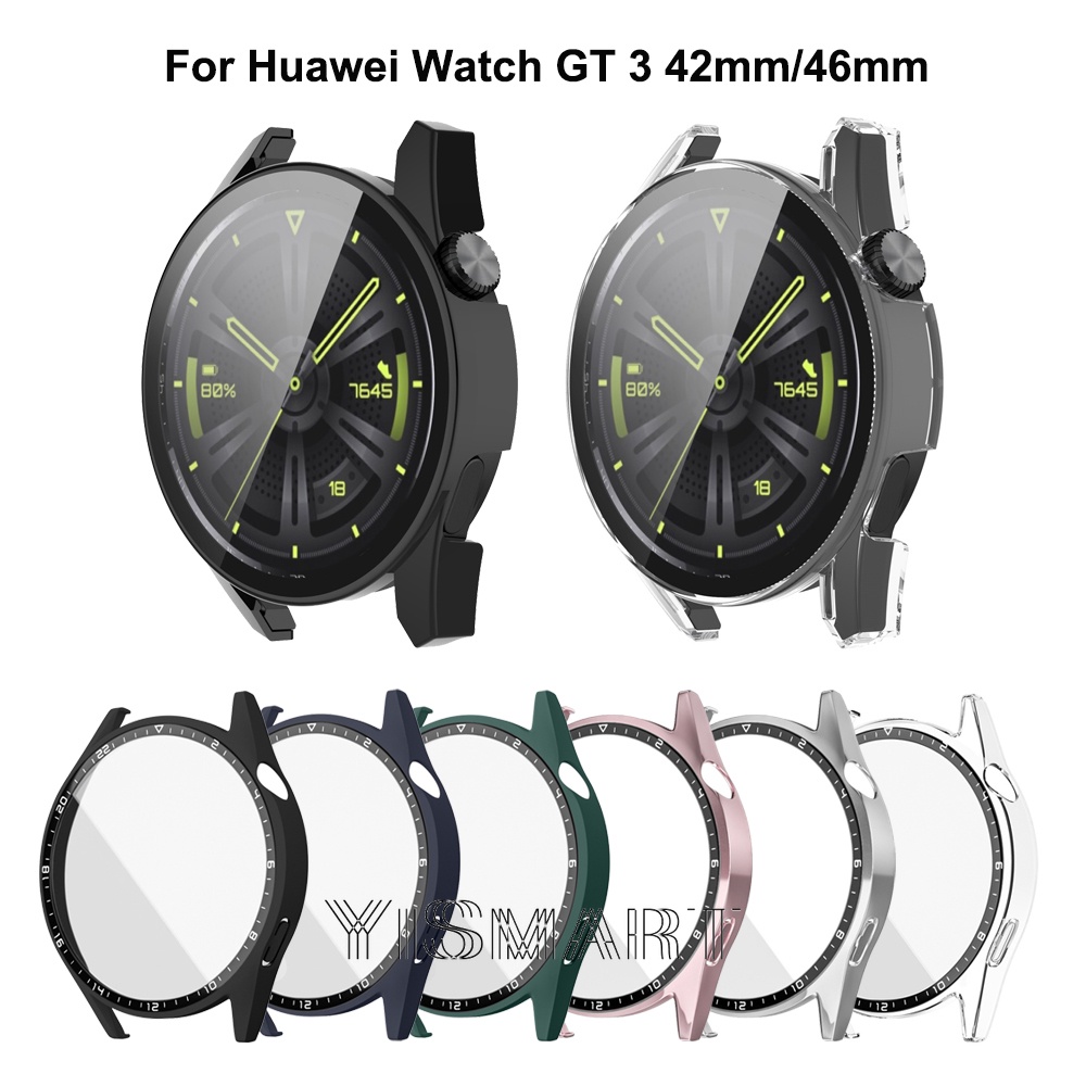 Kính Cường Lực Bảo Vệ Toàn Màn Hình Cho Đồng Hồ Huawei Watch GT 3 42mm 46mm GT3