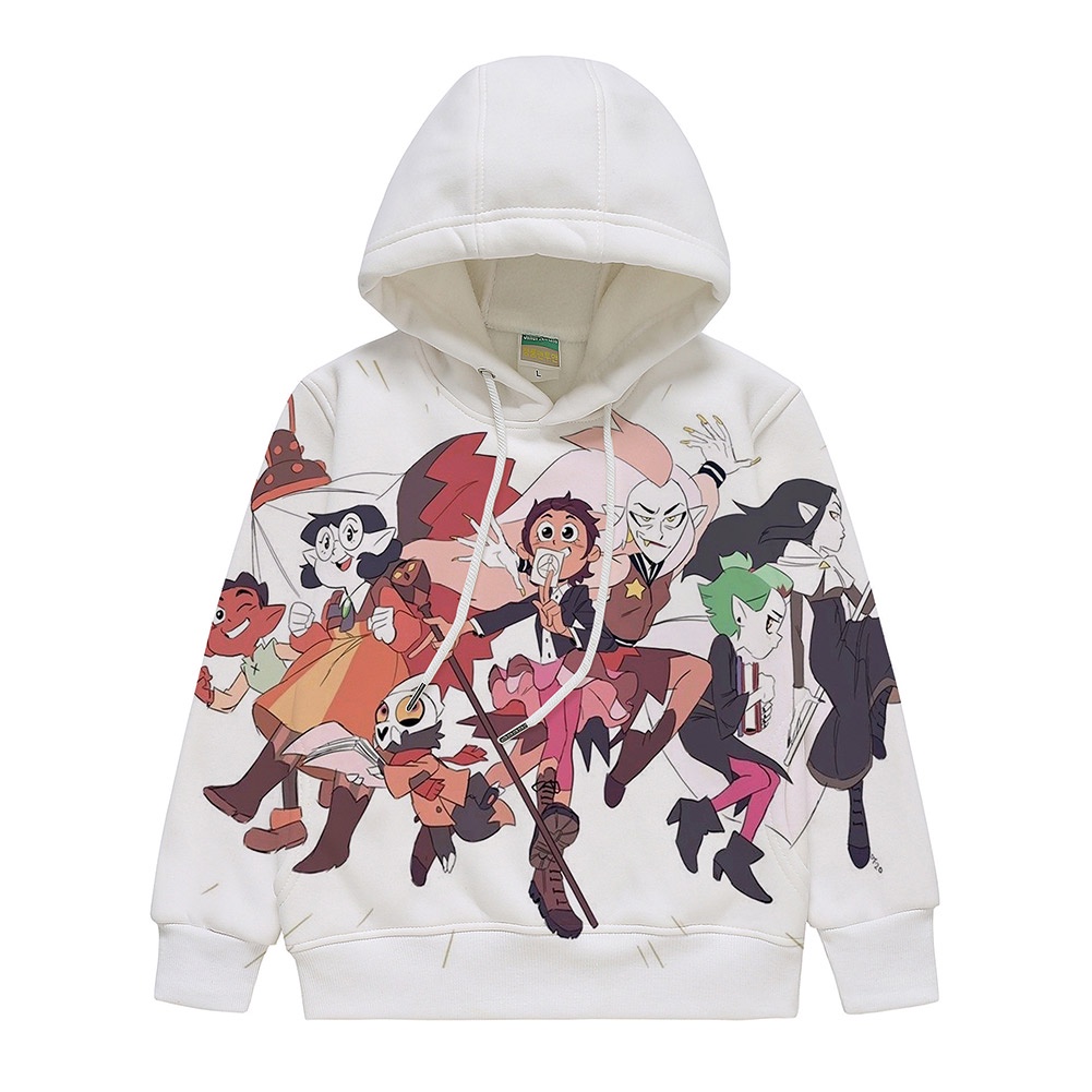 Roocnie Kids The Owl Cosplay Amity Blight Luz Noceda Áo Khoác Hoodie Nỉ