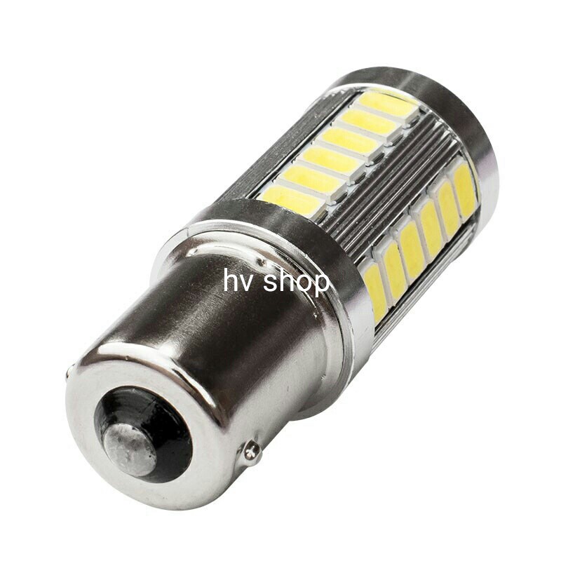 led xe may bóng đèn led xi nhan xe máy 33 SMD SH và ôtô 12V 1 chân 1156 hv shop