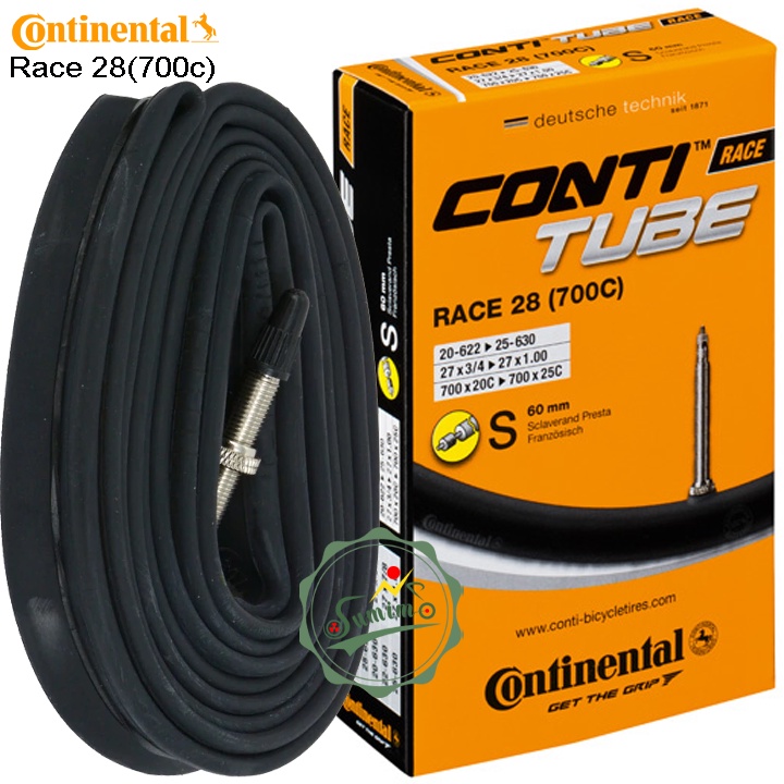 Ruột CONTINENTAL Race 700x20-25c - Van nhỏ