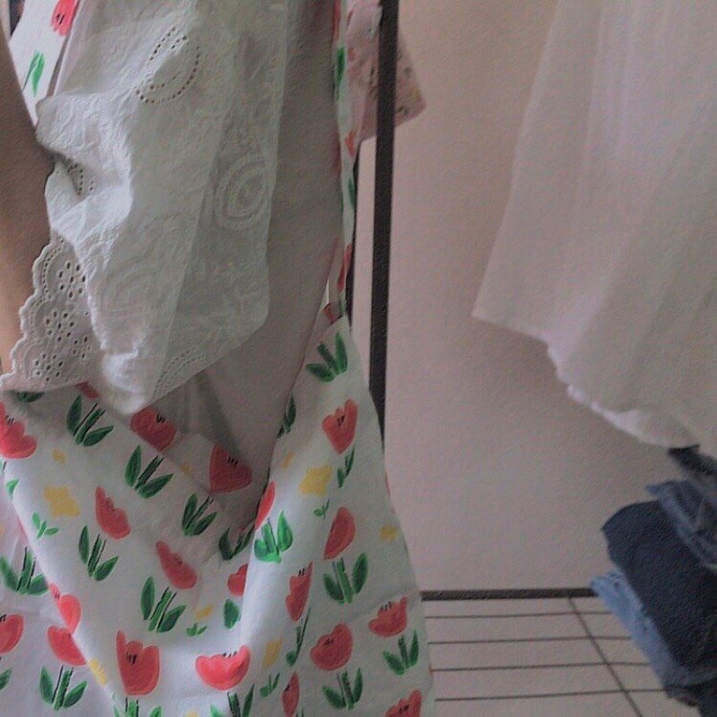 Túi đeo chéo tote, đeo vai, túi xách bigsize hoa tulip cỡ lớn - Candy Pop