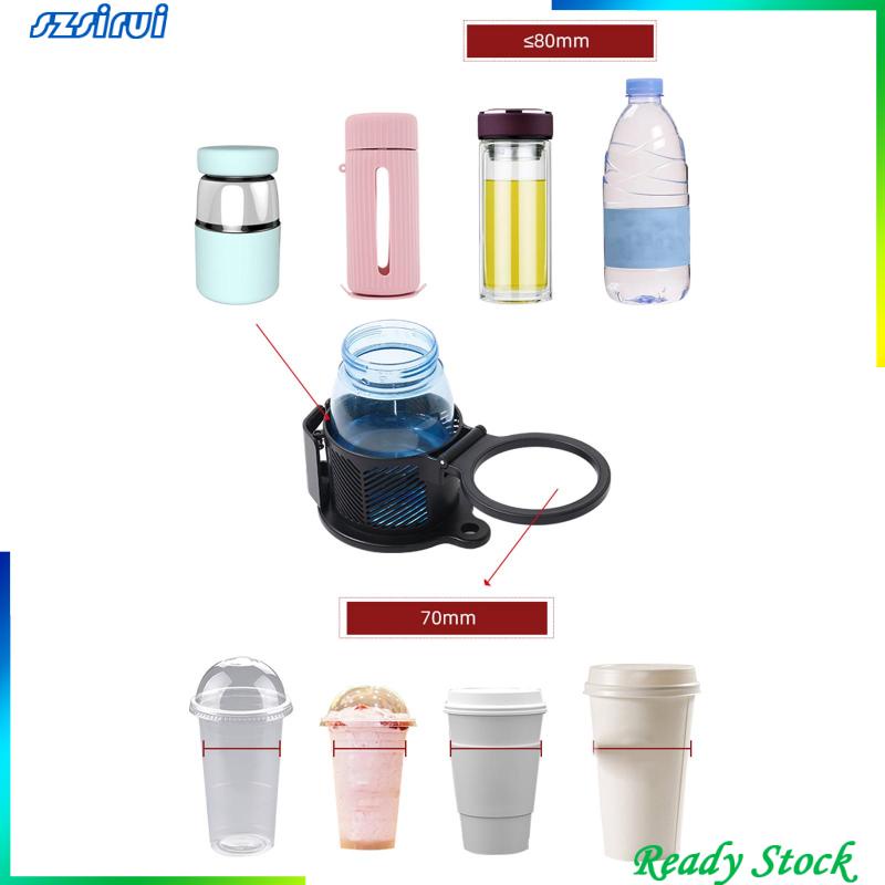 Giá Đỡ Cốc / Đồ Uống Đa Năng Có Thể Xoay Được Cho Xe Hơi