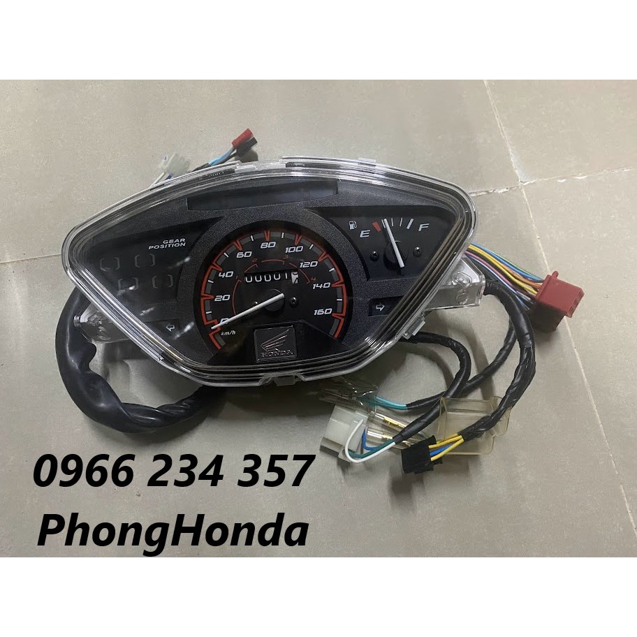 Đồng hồ Future X 125 xăng cơ 2010 - 2011 chính hãng honda