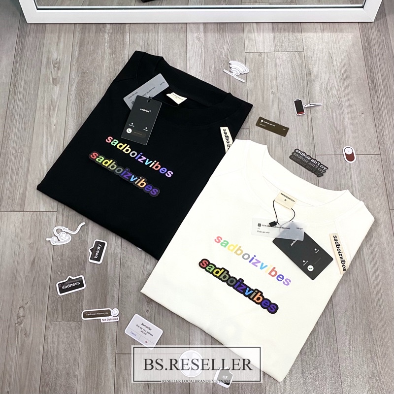 Áo thun 𝗦𝗔𝗗𝗕𝗢𝗜𝗭𝗩𝗜𝗕𝗘𝗦 SADBOIZ/SADBOIZAINTCRY - BS.RESELLER