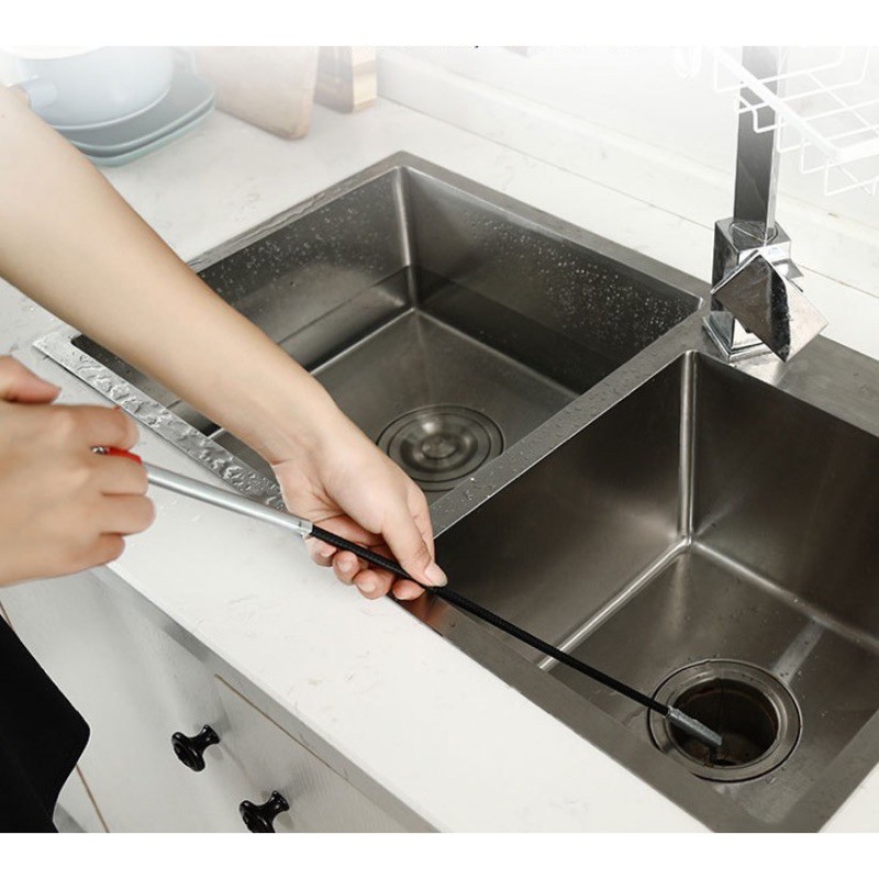 [Loại inox xịn]Que gắp rác, thông cống