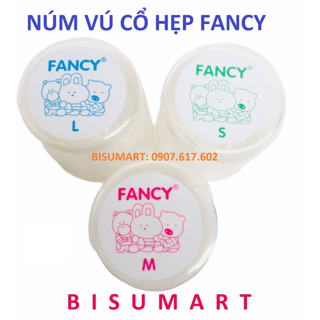 Núm Vú Ly Silicone Siêu Mềm FANCY