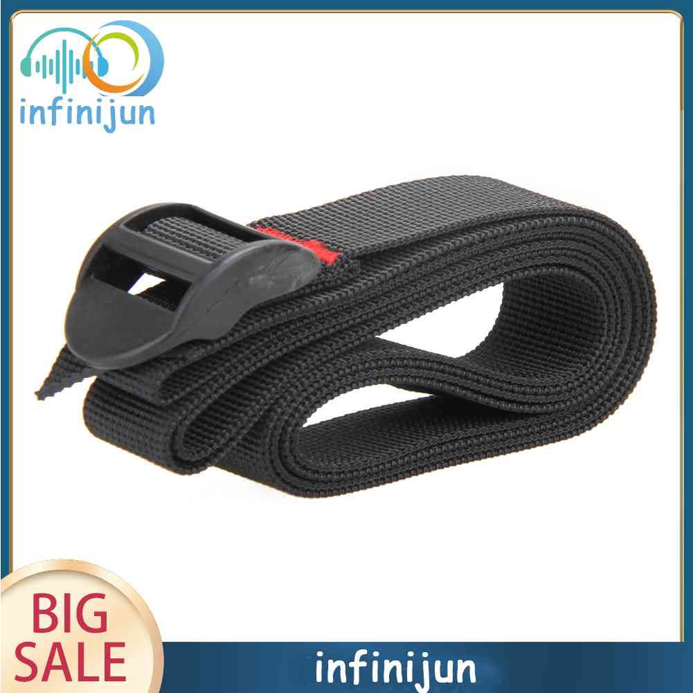 Dây Đai Buộc Hành Lý Bằng Nylon Màu Đen