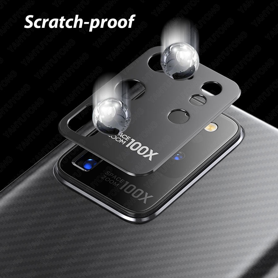 Vòng kim loại bảo vệ camera sau cao cấp cho Samsung Galaxy Note 20 Ultra S20 Plus