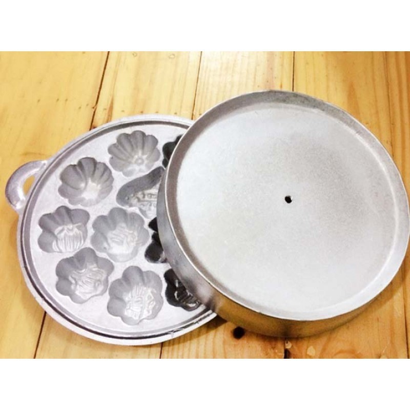 Khuôn bánh bông lan trắng 12 bánh Huỳnh An - BX1869