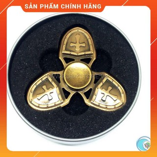 Đồ chơi con quay Spinner Shield 3 cánh kim loại