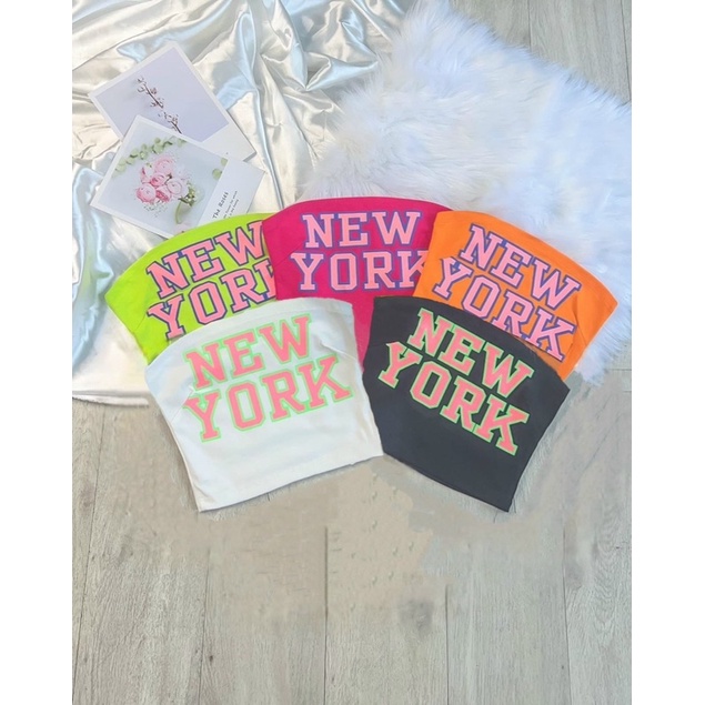 ÁO THUN ỐNG CHỮ NEW YORK TÔN VÒNG 1 MS70146