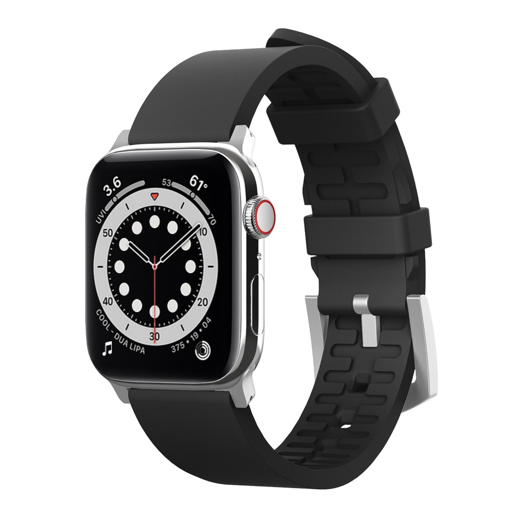 [HÀNG CHÍNH HÃNG] Dây đeo Apple Watch Elago Band màu Đen đủ size 38/40/41 42/44/45mm new 2022