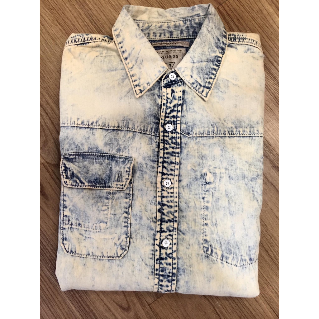 Áo sơ mi nam Guess chính hãng xách tay Mỹ
