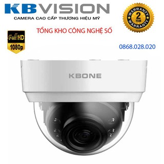 . camera ip wifi không dây dome 2.0mp kbone kn-2002wn thương hiệu mỹ - bảo hành 2 năm
