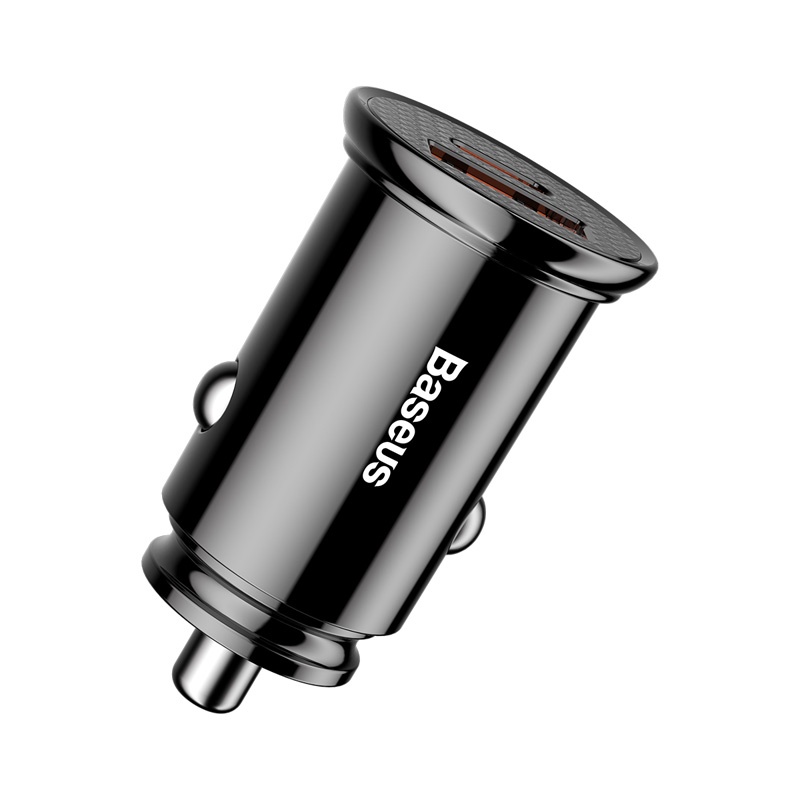 Bộ tẩu sạc nhanh đa năng dùng cho xe hơi Baseus Circular Plastic PPS Car Charger 30w