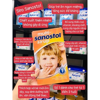 Sanostol Số 1 - Siro của Đức