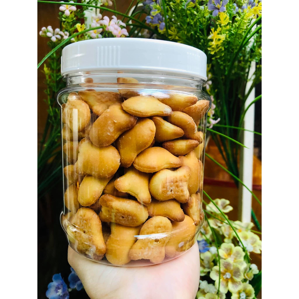 300g bánh gấu nhân kem, mới giòn ngọt vừa rất dễ nhâm nhi