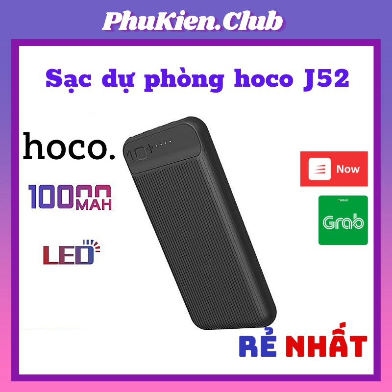 Sạc Dự Phòng Hoco J52 10000mAh Chính Hãng Giá Rẻ