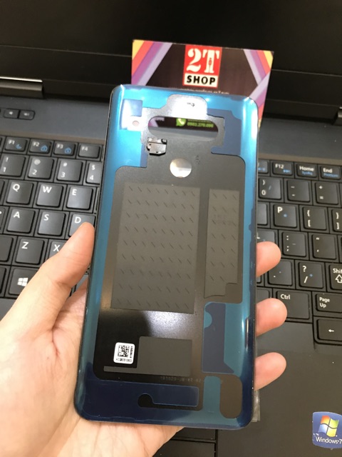 KÍNH LƯNG LG V40 ZIN CHUẨN KÈM RON XỊN