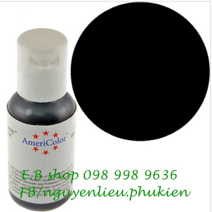 Màu AmeriColor - Màu siêu đen Super Black