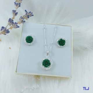 Bộ hoa hồng bọc bạc