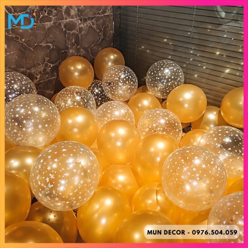 Mix 30 Bóng Bay Trang Trí Sinh Nhật Trang Trí Phòng Cưới