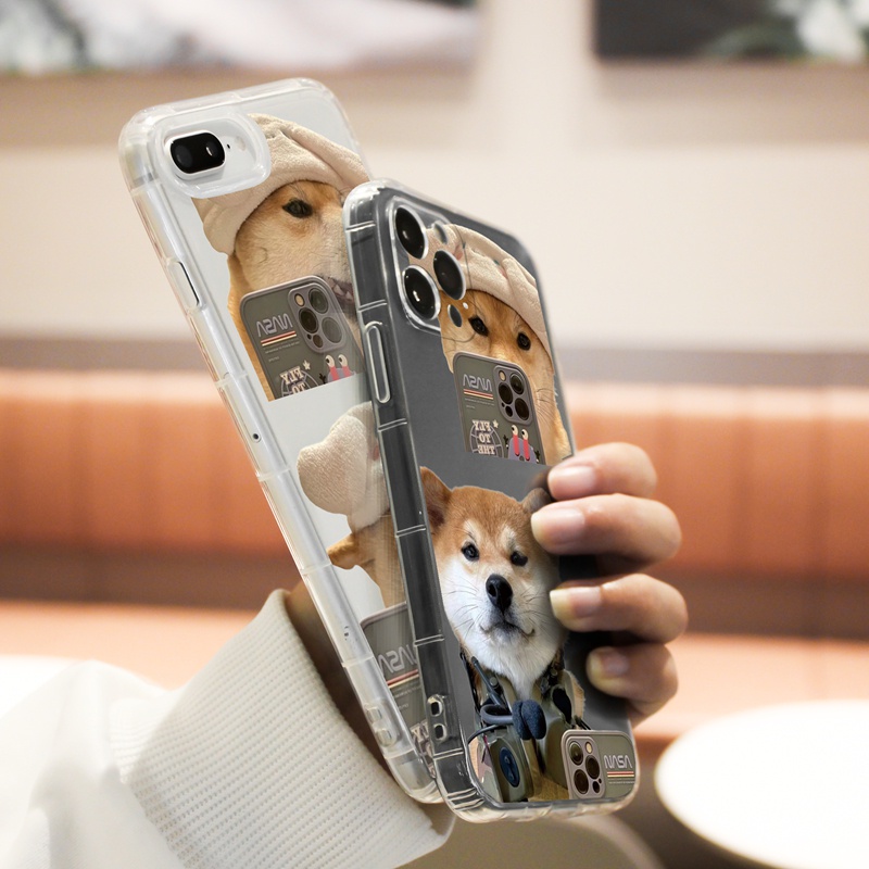 Ốp lưng iphone Ốp lưng iphoneỐp điện thoại in hình chú chó thích hợp cho IPHONE 11 pro 12pro Max 7 8plus/6/6s plus/xs/xs Max/11/13Pro Max 12 13mini