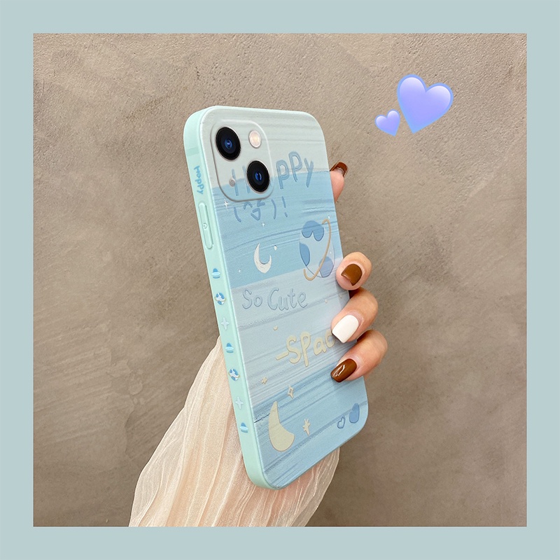 ốp lưng iPhone 13 Pro Max Ốp Lưng Điện Thoại Viền Thẳng Họa Tiết Tranh Sơn Dầu Sáng Tạo