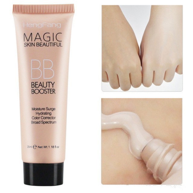 Kem nền HENGFANG che khuyết điểm tự nhiên giúp làm sáng da mặt và dưỡng ẩm không thấm nước