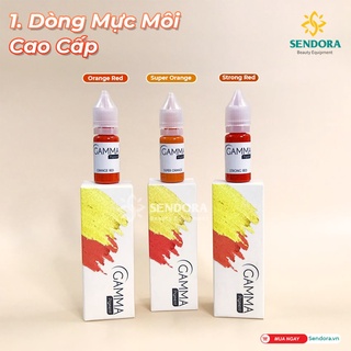 Mực phun môi Gamma, mực môi bong đậm chính hãng Đài Loan (10ml)