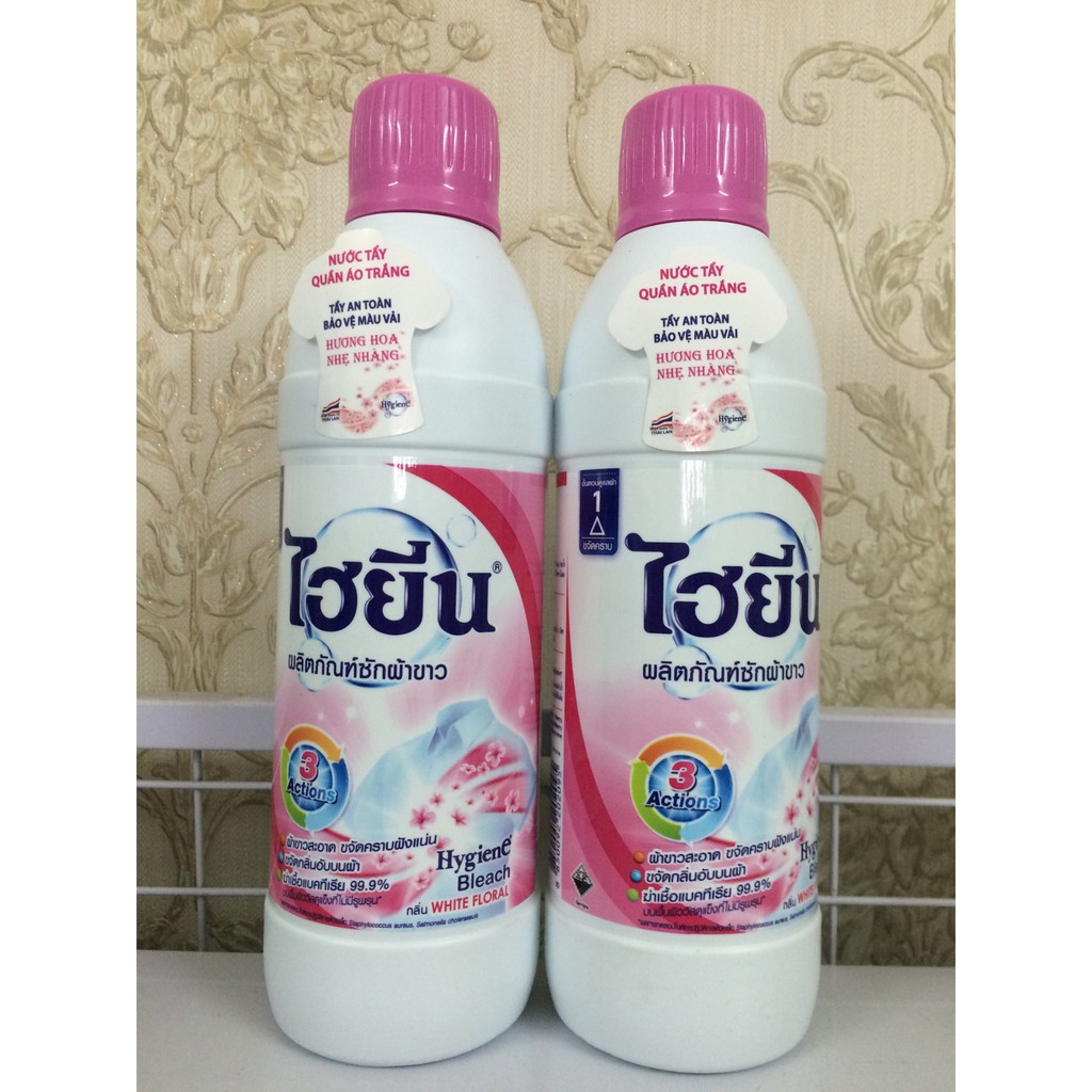 [Hỏa Tốc_HCM] [BenThanhMart] NƯỚC TẨY TRẮNG QUẦN ÁO HYGIENE THÁI LAN