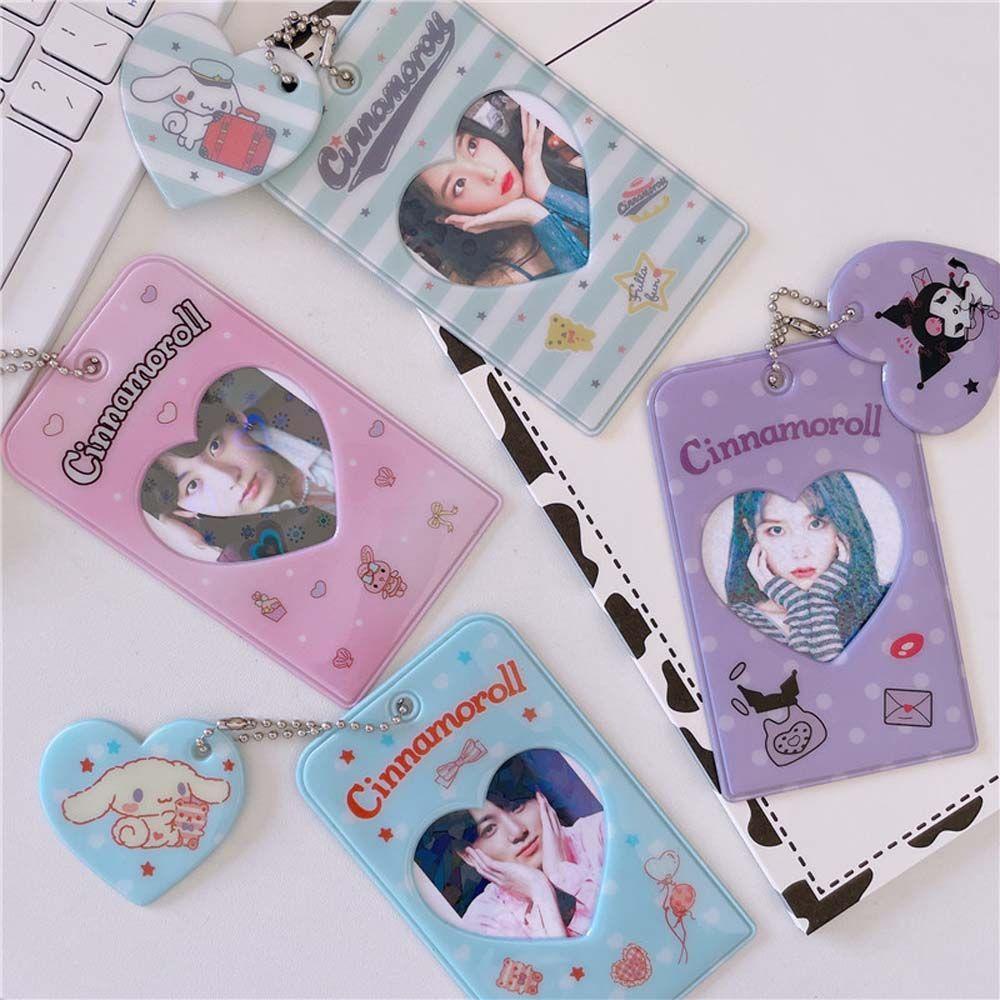 Vỏ Bọc Thẻ Chống Thấm Nước Có Móc Khóa In Hình Idol Dễ Thương Giá Đỡ