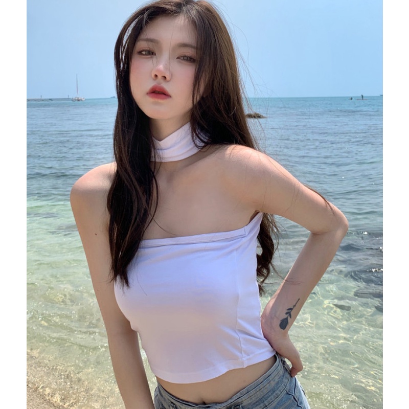 Áo Ống Ngắn Thời Trang Mùa Hè Quyến Rũ Dễ Phối Đồ Cho Nữ