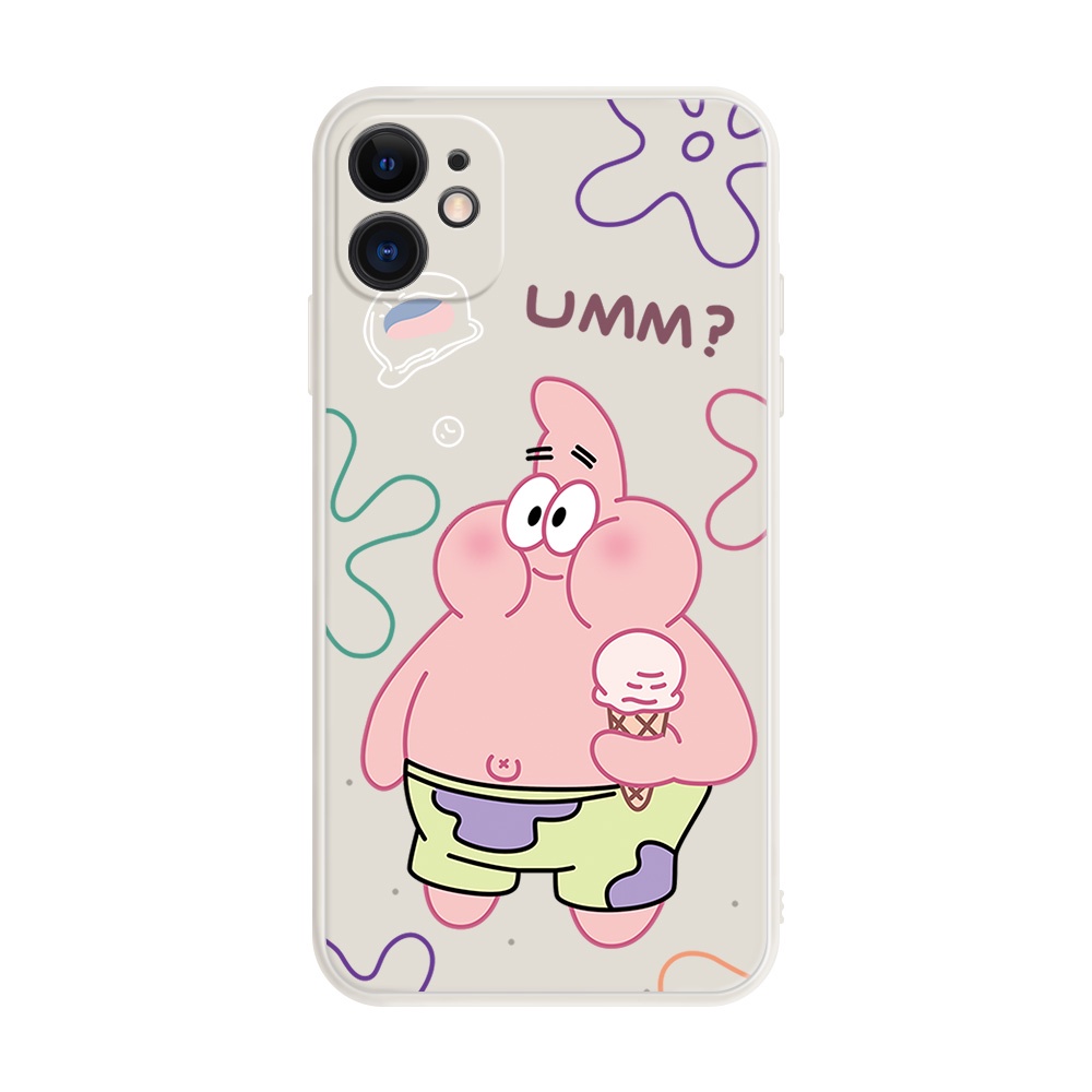 Ốp Điện Thoại Chống Rơi Hình SpongeBob Cho Samsung Galaxy A7 2018 A50 A30S A50S A30 A20 M10S A10S M01S