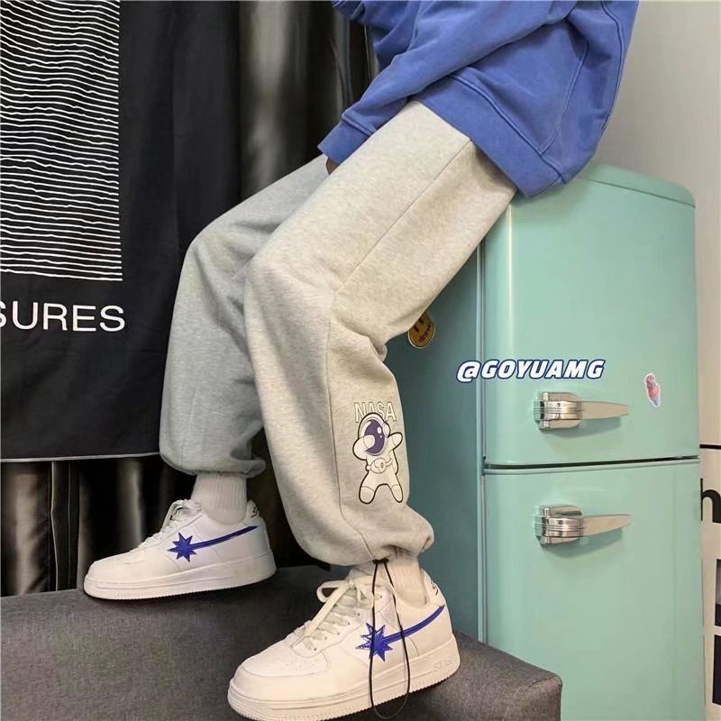 Quần dài thể thao in hình phi hành gia NASA size M-5XL thời trang mùa hè cho nam