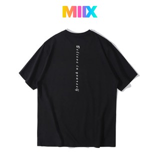 Áo thun tay lỡ form rộng unisex Miix basic tee MT017