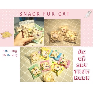 Ức gà viên sấy khô cho mèo