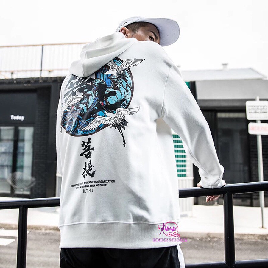 ÁO HOODIE NỈ ĐẸP HD250 (Bát Quái - Kèm Ảnh Thật) | BigBuy360 - bigbuy360.vn