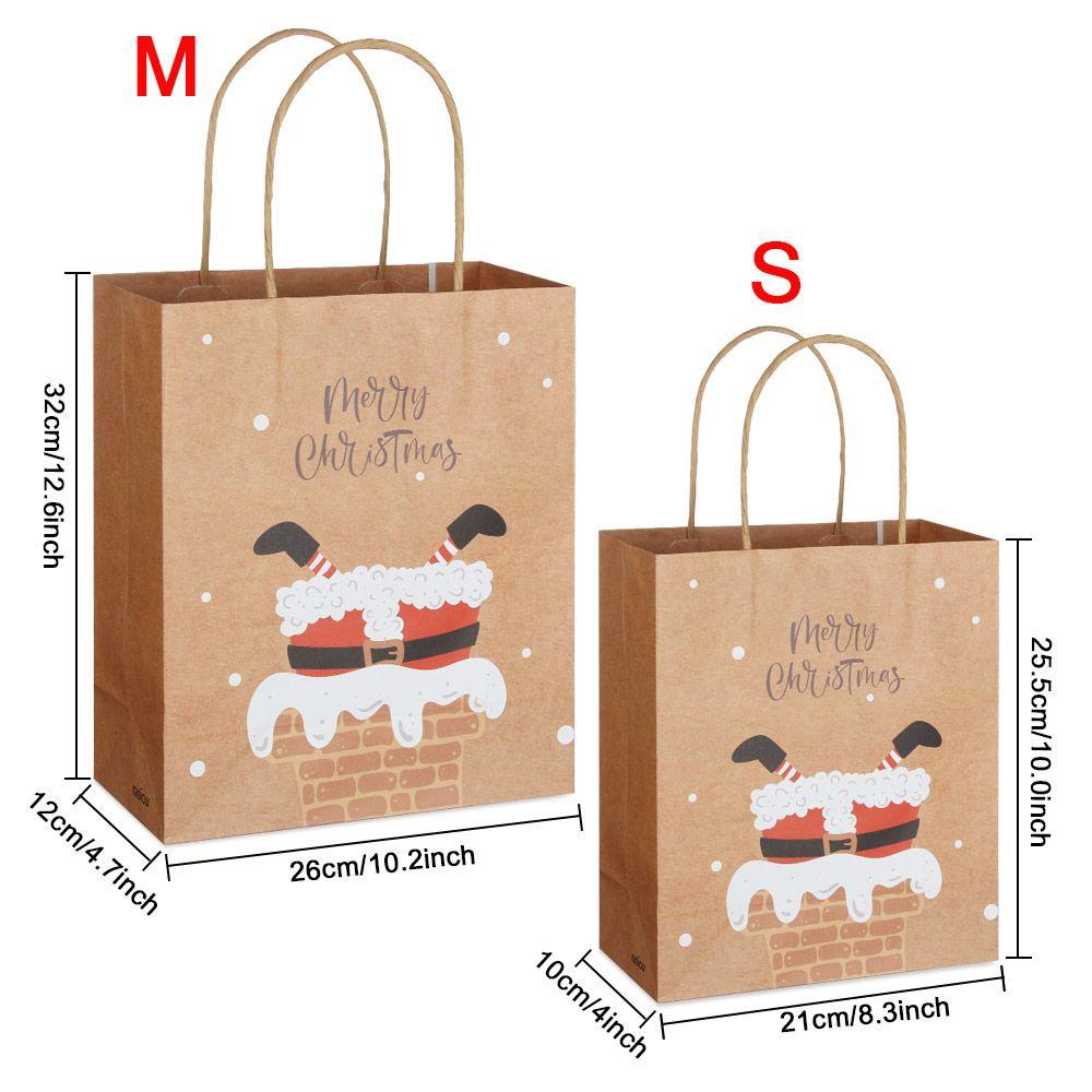 Set 12 Túi Giấy Đựng Quà Giáng Sinh
