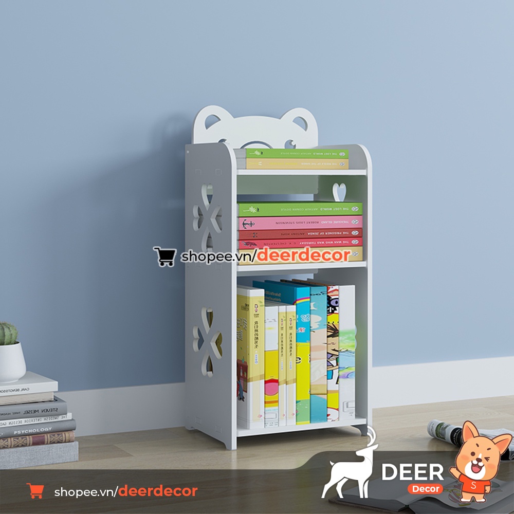 Kệ Để Sách Cho Bé - Kệ Đầu Giường Kitty - DEER DECOR