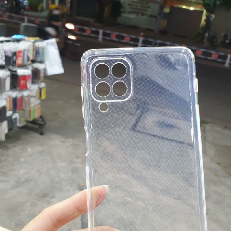 Ốp lưng Samsung F62 M62 dẻo siêu trong suốt bảo vệ camera
