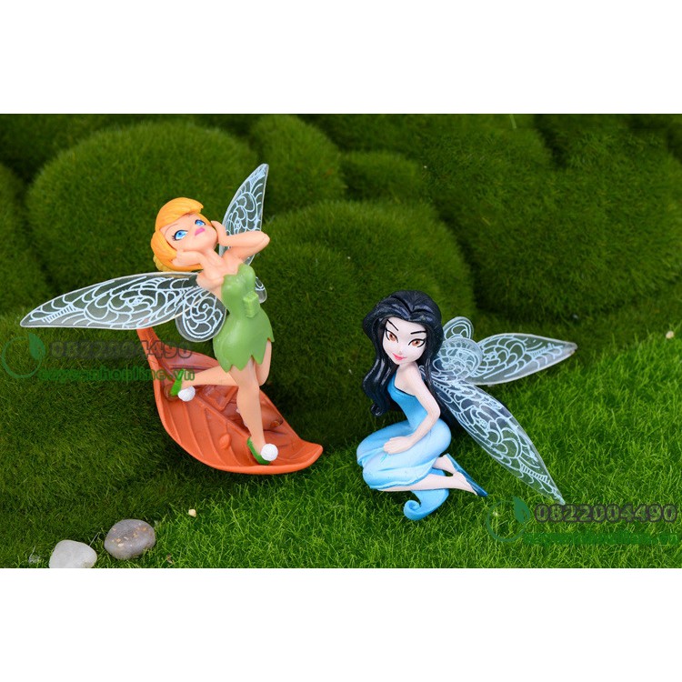 Thiên thần có cánh, búp bê trang trí tiểu cảnh để bàn, quà tặng đồ chơi trẻ em